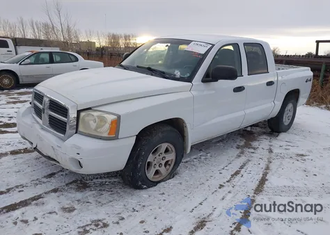 2006 Dodge Dakota Slt z USA, uszkodzony, nr VIN 1D7HW48N16S518601
